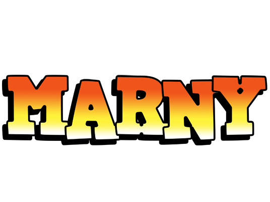 Marny sunset logo