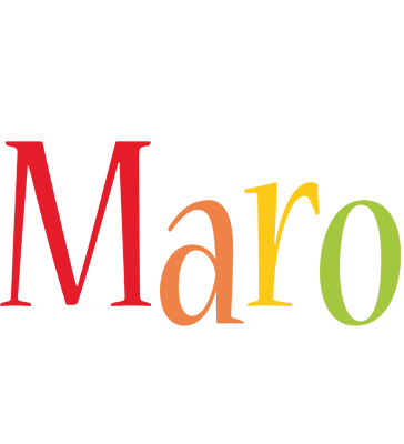 Maro birthday logo