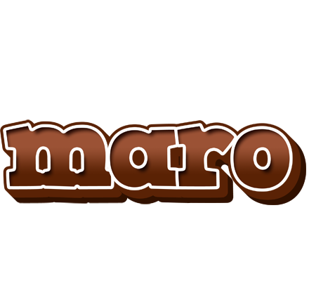 Maro brownie logo