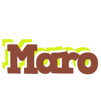 Maro caffeebar logo