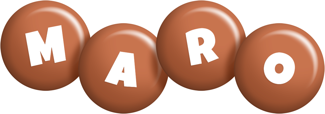 Maro candy-brown logo