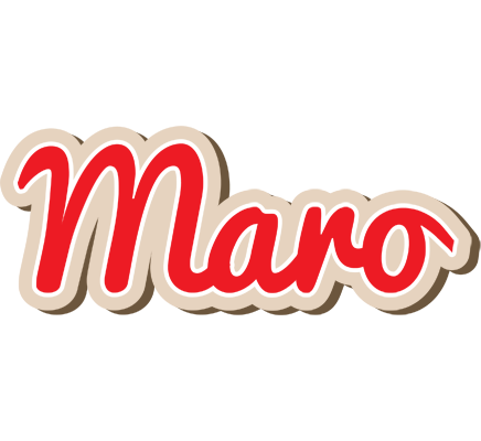 Maro chocolate logo