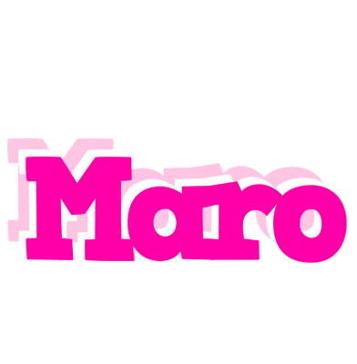 Maro dancing logo