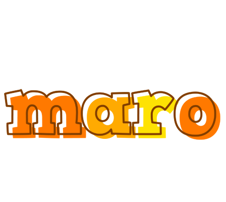 Maro desert logo