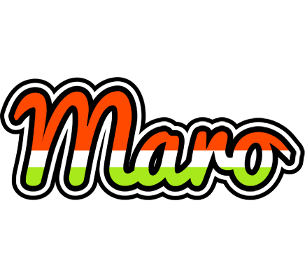 Maro exotic logo