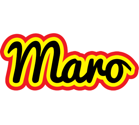 Maro flaming logo