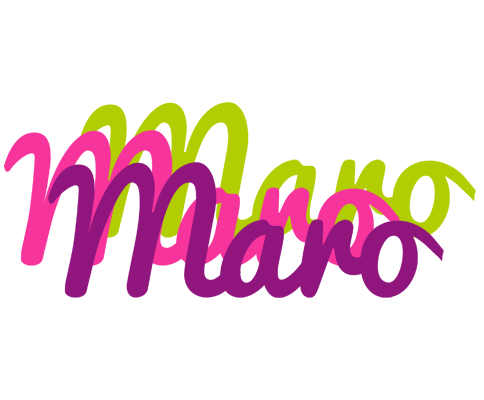 Maro flowers logo