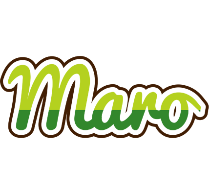 Maro golfing logo