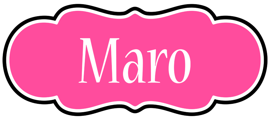 Maro invitation logo