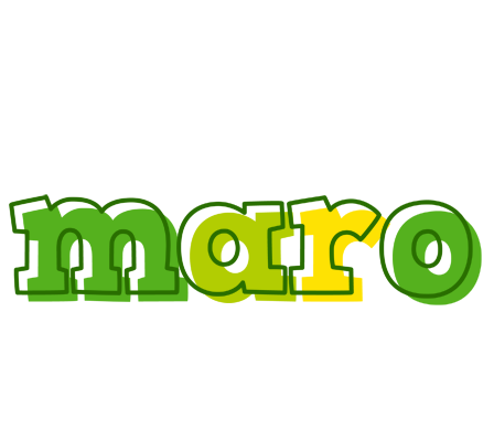 Maro juice logo