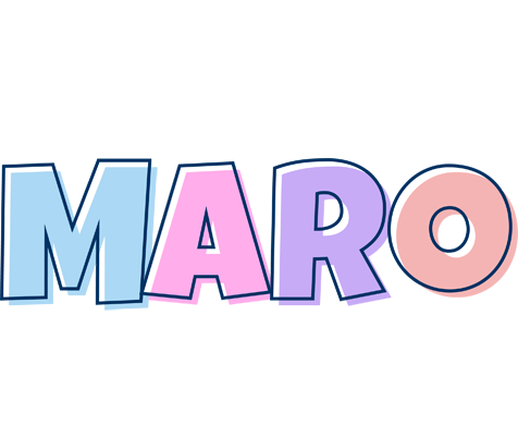 Maro pastel logo