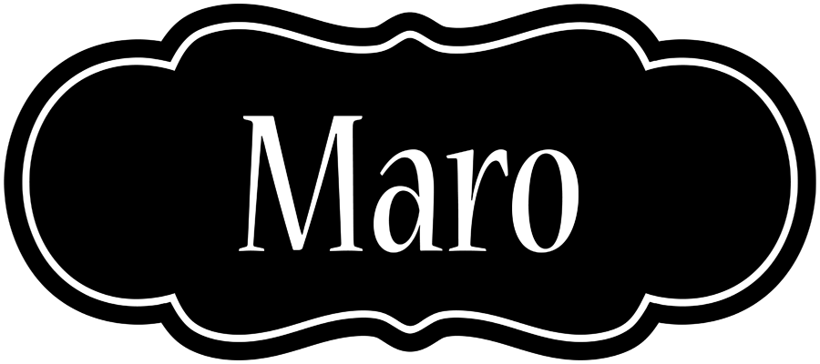 Maro welcome logo