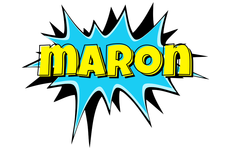 Maron amazing logo