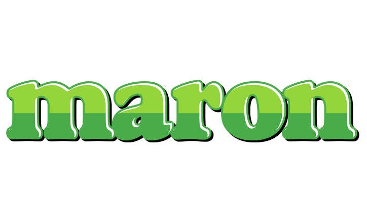 Maron apple logo