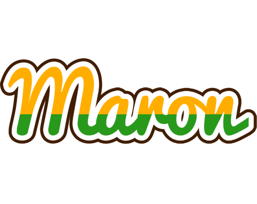 Maron banana logo