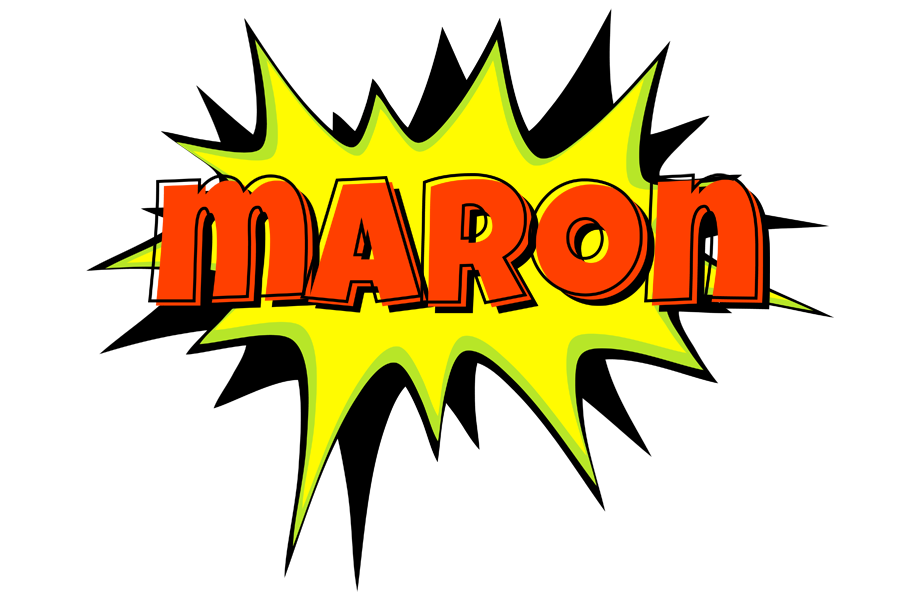Maron bigfoot logo