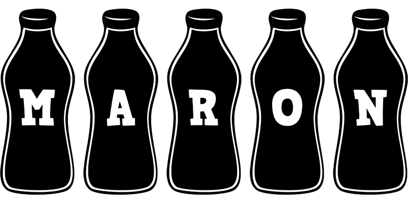 Maron bottle logo