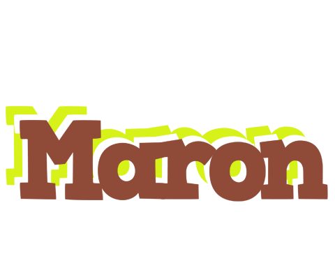 Maron caffeebar logo