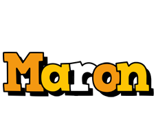 Maron cartoon logo