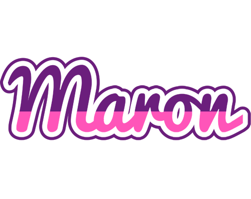 Maron cheerful logo