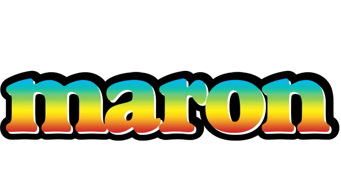 Maron color logo