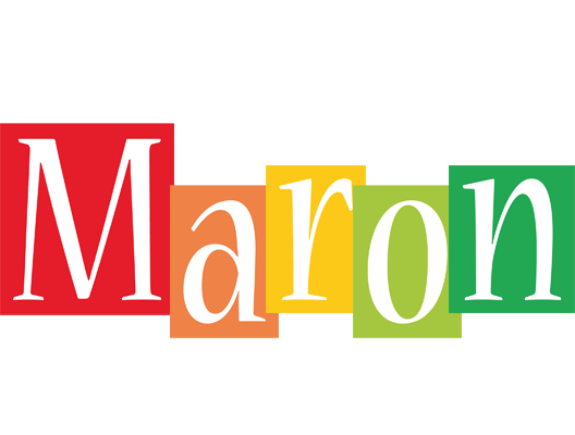 Maron colors logo