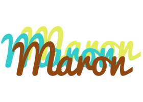 Maron cupcake logo