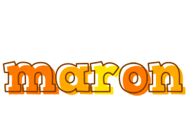 Maron desert logo