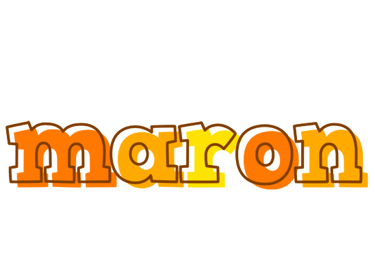 Maron desert logo