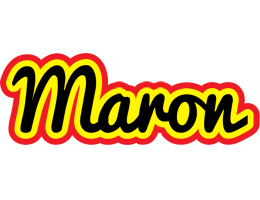 Maron flaming logo