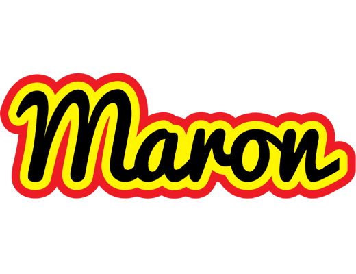Maron flaming logo