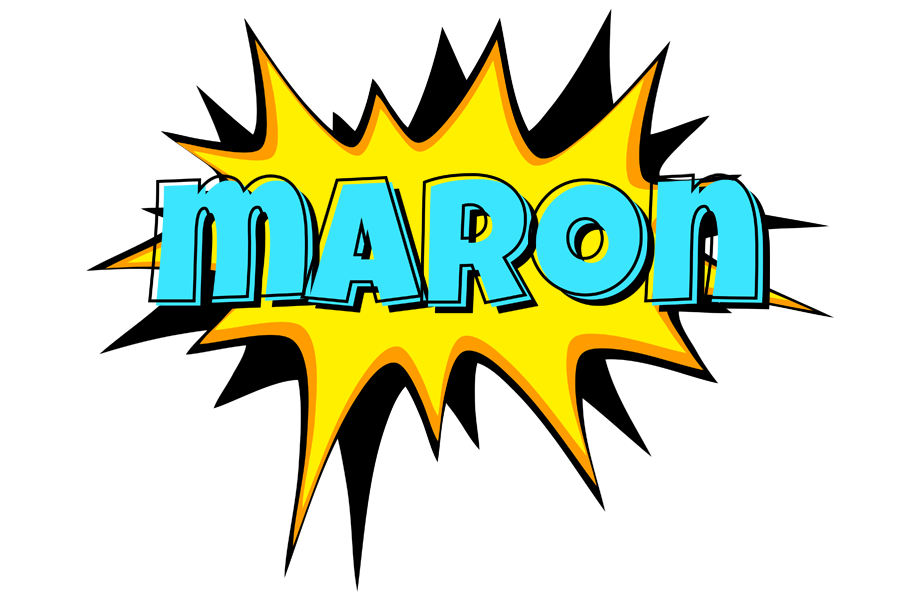 Maron indycar logo