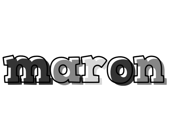 Maron night logo