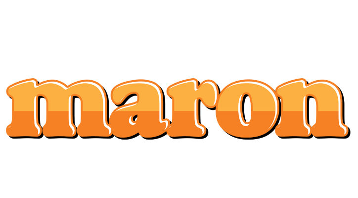 Maron orange logo