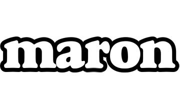 Maron panda logo