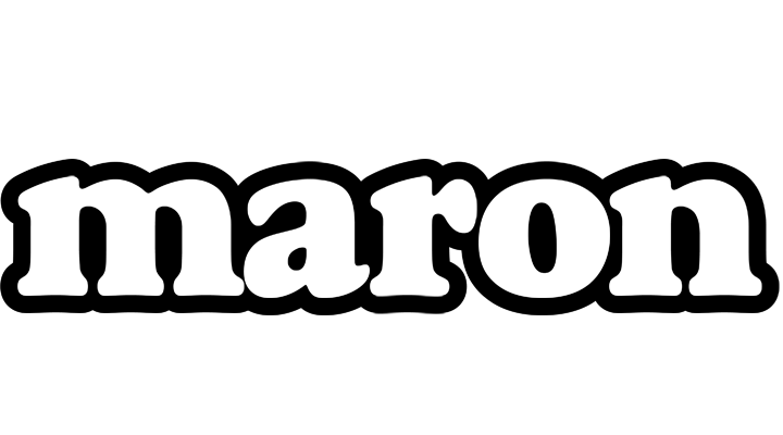 Maron panda logo