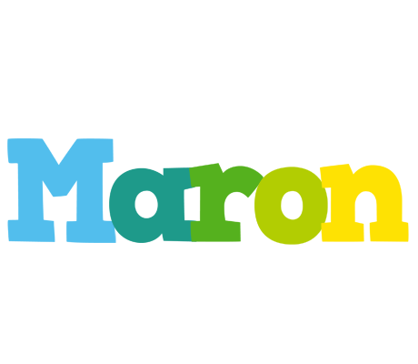 Maron rainbows logo