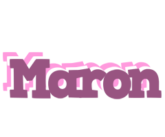 Maron relaxing logo