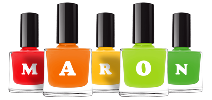 Maron saloon logo