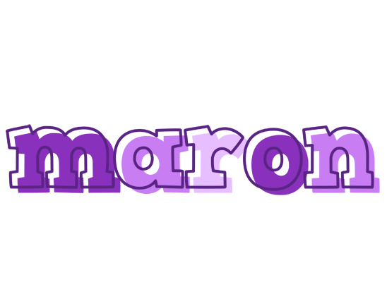 Maron sensual logo