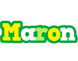 Maron soccer logo