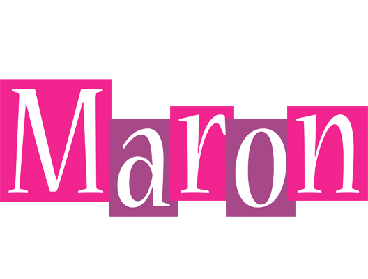 Maron whine logo