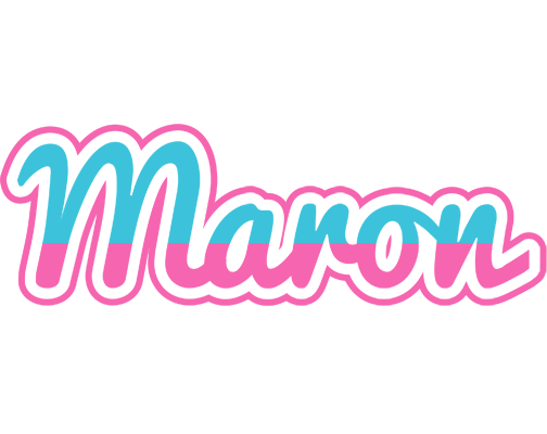 Maron woman logo