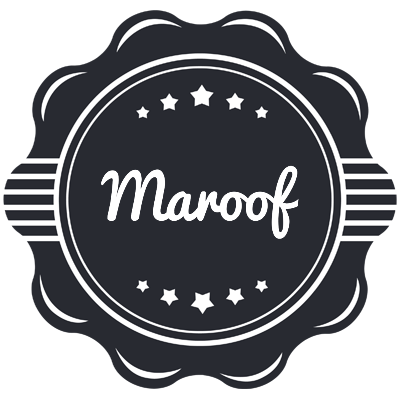 Maroof badge logo