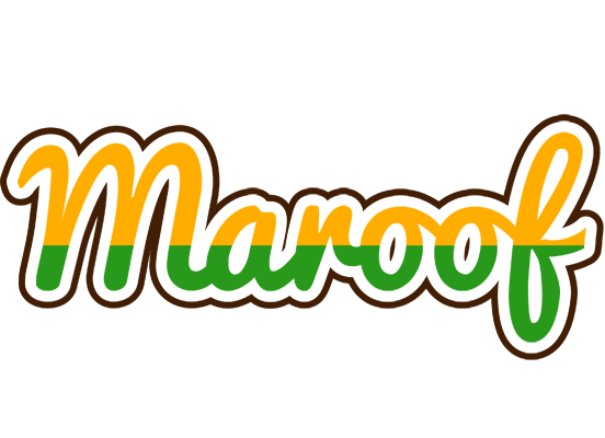 Maroof banana logo