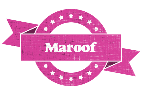 Maroof beauty logo
