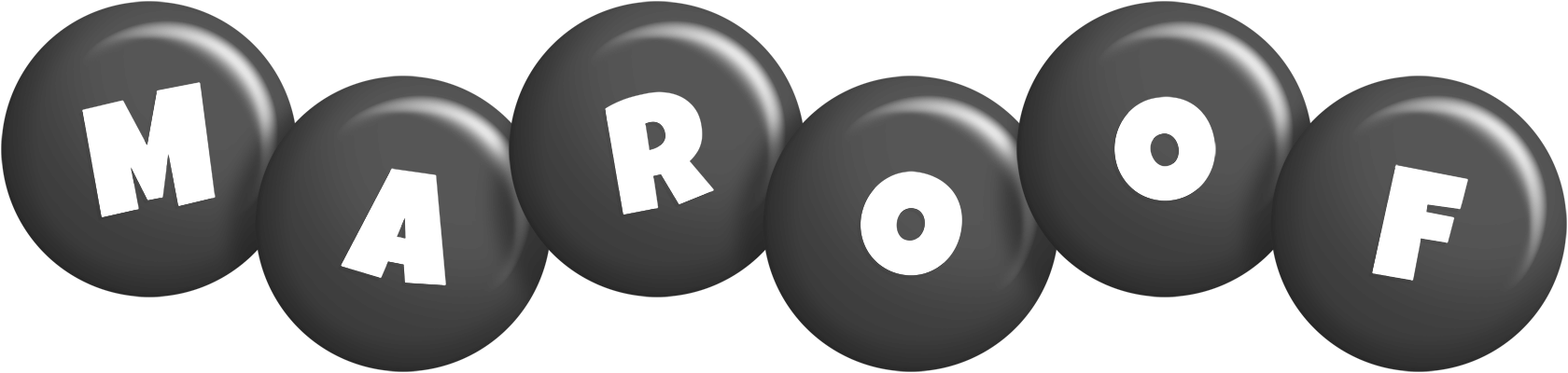 Maroof candy-black logo