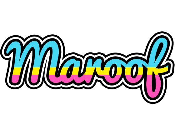 Maroof circus logo