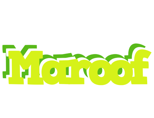 Maroof citrus logo