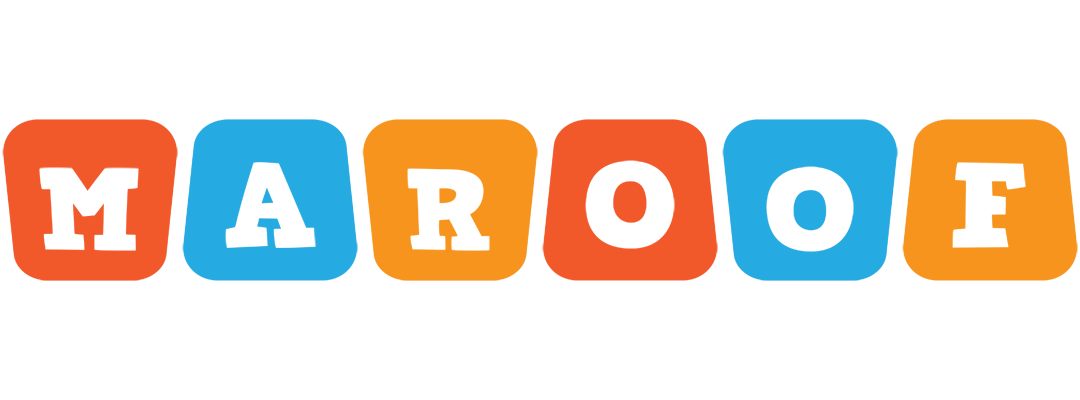 Maroof comics logo